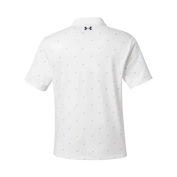 Under Armour Men's 3.0 Printed Performance Polo - Under Armour Men's 3.0 Printed Performance Polo - Image 2 of 4