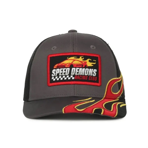 Flame Embroidery Mesh Back - Flame Embroidery Mesh Back - Image 2 of 39