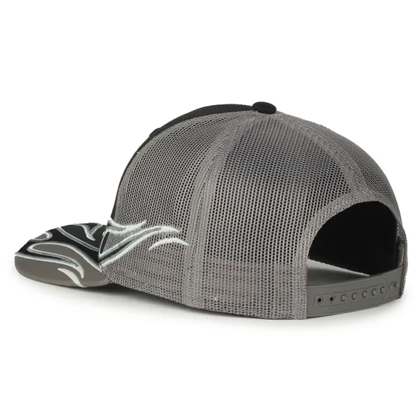 Flame Embroidery Mesh Back - Flame Embroidery Mesh Back - Image 13 of 39