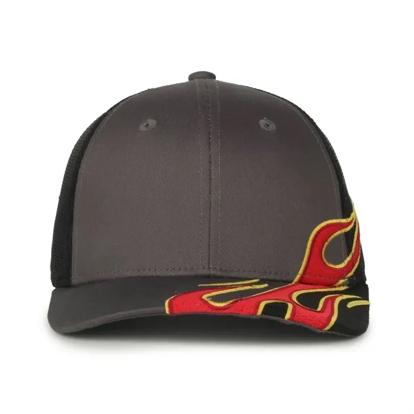 Flame Embroidery Mesh Back - Flame Embroidery Mesh Back - Image 16 of 39