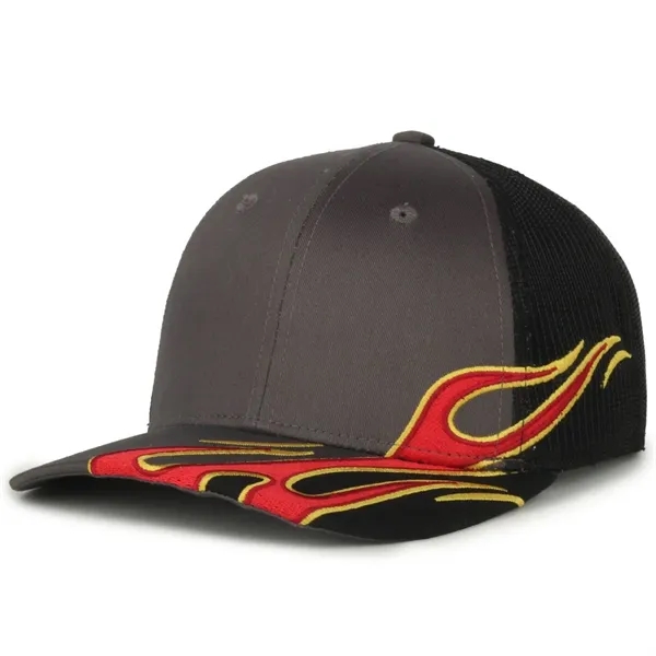 Flame Embroidery Mesh Back - Flame Embroidery Mesh Back - Image 23 of 39