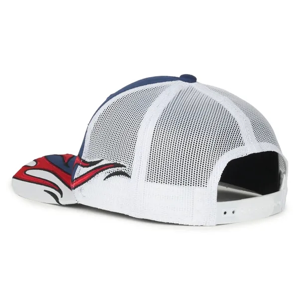 Flame Embroidery Mesh Back - Flame Embroidery Mesh Back - Image 37 of 39