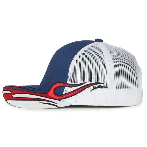 Flame Embroidery Mesh Back - Flame Embroidery Mesh Back - Image 38 of 39