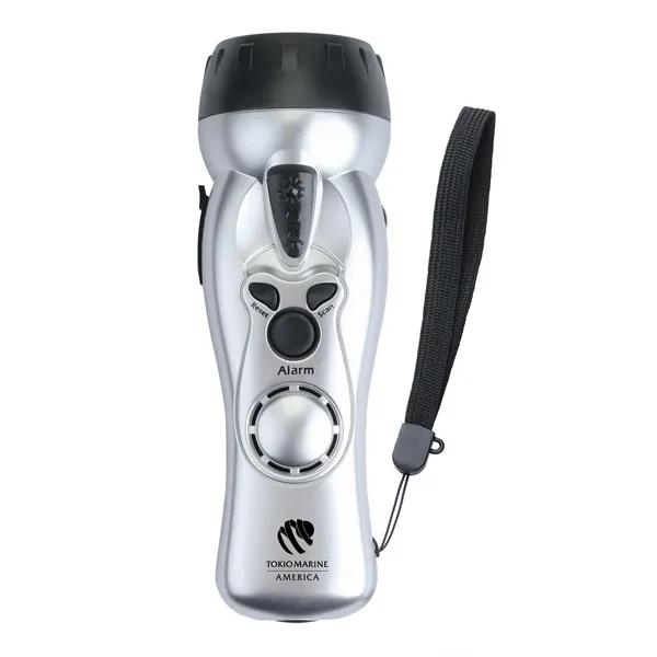 Emergency Flashlight w/ Radio & Charger - Emergency Flashlight w/ Radio & Charger - Image 0 of 5