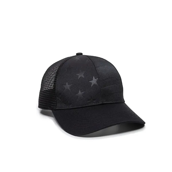 Debossed American Flag Mesh Back - Debossed American Flag Mesh Back - Image 2 of 24