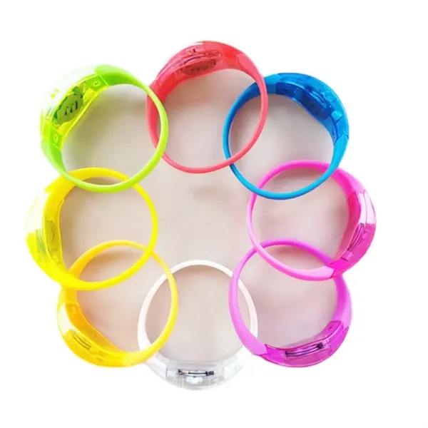 LED Light-Up Wristbands, For Adults and Children at Parties - LED Light-Up Wristbands, For Adults and Children at Parties - Image 0 of 5