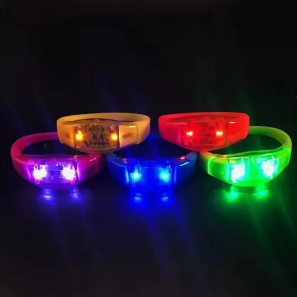 LED Light-Up Wristbands, For Adults and Children at Parties - LED Light-Up Wristbands, For Adults and Children at Parties - Image 1 of 5