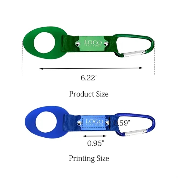Custom Carabiner with Water Bottle Holders - Custom Carabiner with Water Bottle Holders - Image 2 of 8
