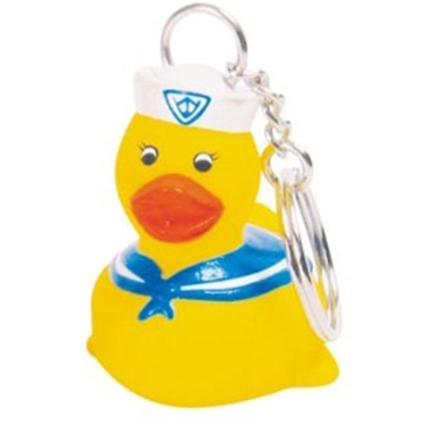 Rubber Mariner Duck Key Chain - Rubber Mariner Duck Key Chain - Image 0 of 0