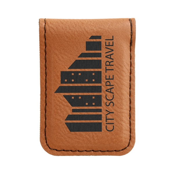 Rawhide Leatherette Money Clip - Rawhide Leatherette Money Clip - Image 0 of 1