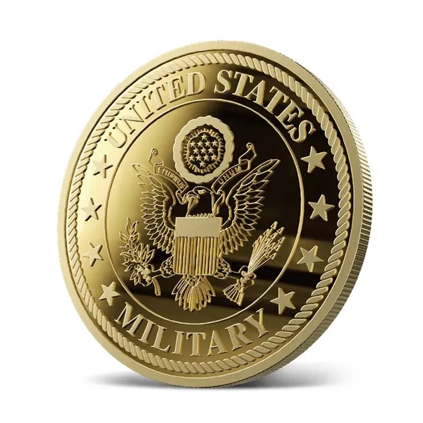 1.25"-3"Custom 3D Die Struck Mint Coins - 1.25"-3"Custom 3D Die Struck Mint Coins - Image 3 of 10