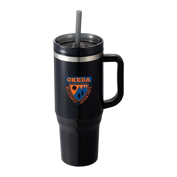 Thor 40oz Eco-Friendly Straw Tumbler - Thor 40oz Eco-Friendly Straw Tumbler - Image 3 of 84