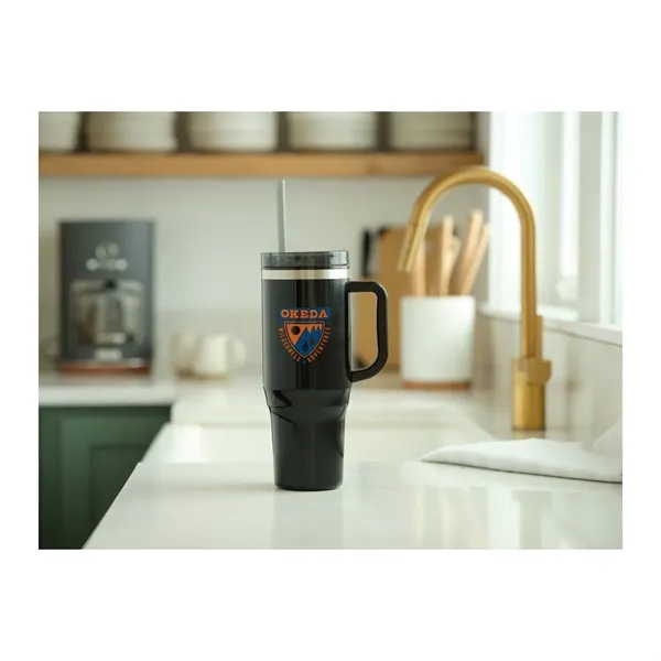 Thor 40oz Eco-Friendly Straw Tumbler - Thor 40oz Eco-Friendly Straw Tumbler - Image 10 of 84
