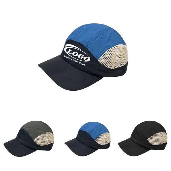 Quick Dry Breathable Mesh Back Sport Cap - Quick Dry Breathable Mesh Back Sport Cap - Image 0 of 4