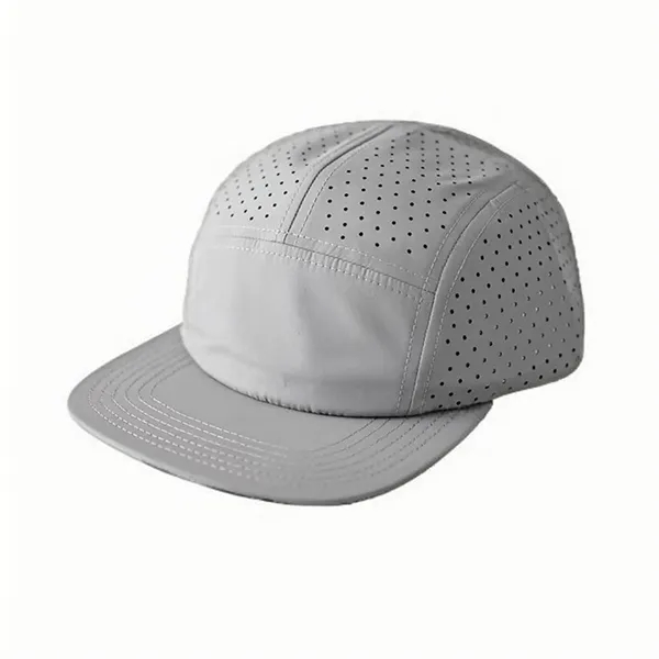 Breathable Quick Dry Mesh Baseball Cap for Sun Protection - Breathable Quick Dry Mesh Baseball Cap for Sun Protection - Image 5 of 8