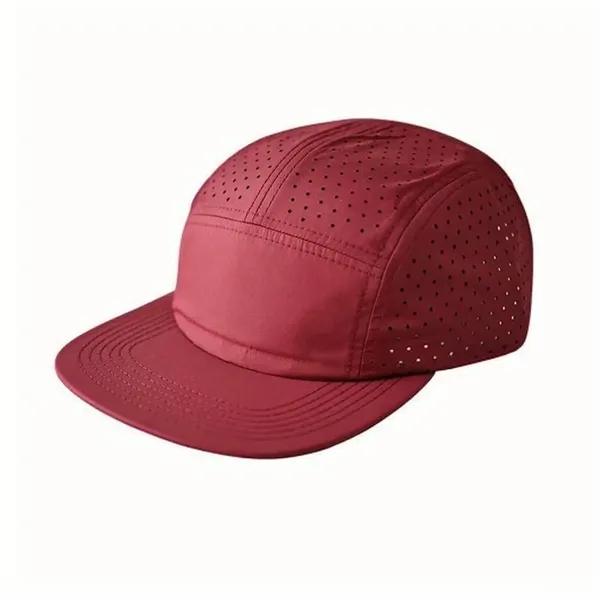 Breathable Quick Dry Mesh Baseball Cap for Sun Protection - Breathable Quick Dry Mesh Baseball Cap for Sun Protection - Image 6 of 8
