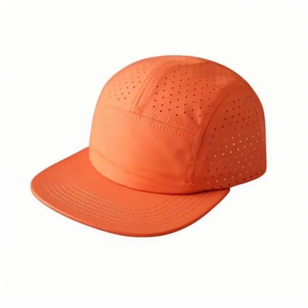 Breathable Quick Dry Mesh Baseball Cap for Sun Protection - Breathable Quick Dry Mesh Baseball Cap for Sun Protection - Image 7 of 8