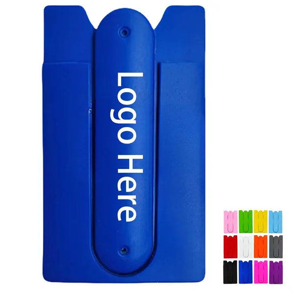 Card Holder With Cell Phone Stand - Card Holder With Cell Phone Stand - Image 0 of 1