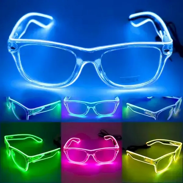 LED Flashing Cool Shade Party Glasses - LED Flashing Cool Shade Party Glasses - Image 0 of 4