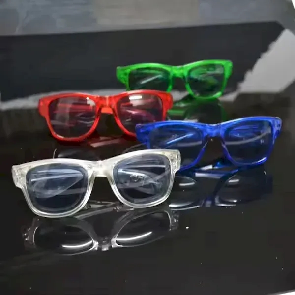 LED Flashing Cool Shade Party Glasses - LED Flashing Cool Shade Party Glasses - Image 2 of 4