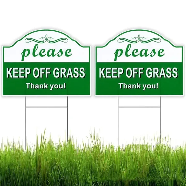 Double-Sided Yard Sign - Custom Design & Size - Double-Sided Yard Sign - Custom Design & Size - Image 1 of 7