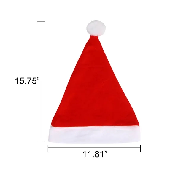 Festive Santa Hat - Custom Imprint Available - Festive Santa Hat - Custom Imprint Available - Image 2 of 7
