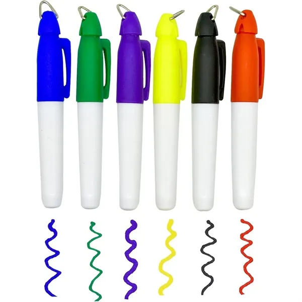 Golf Ball Line Marker Pen with Keychain - Golf Ball Line Marker Pen with Keychain - Image 4 of 5