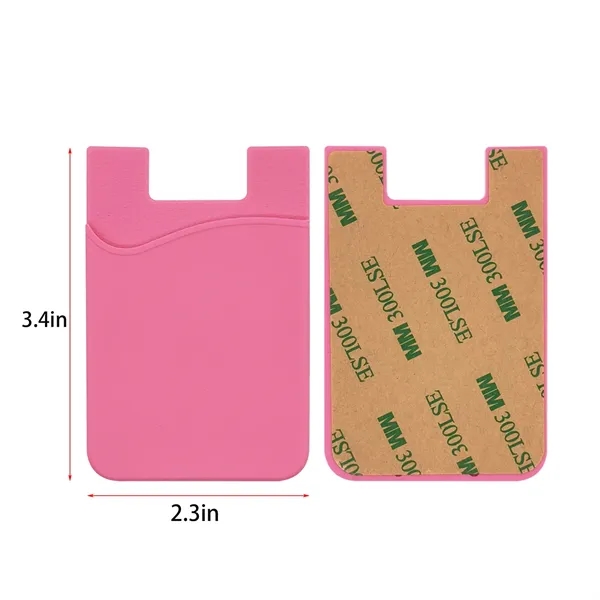 Silicone Cell Phone Wallet - Silicone Cell Phone Wallet - Image 1 of 5