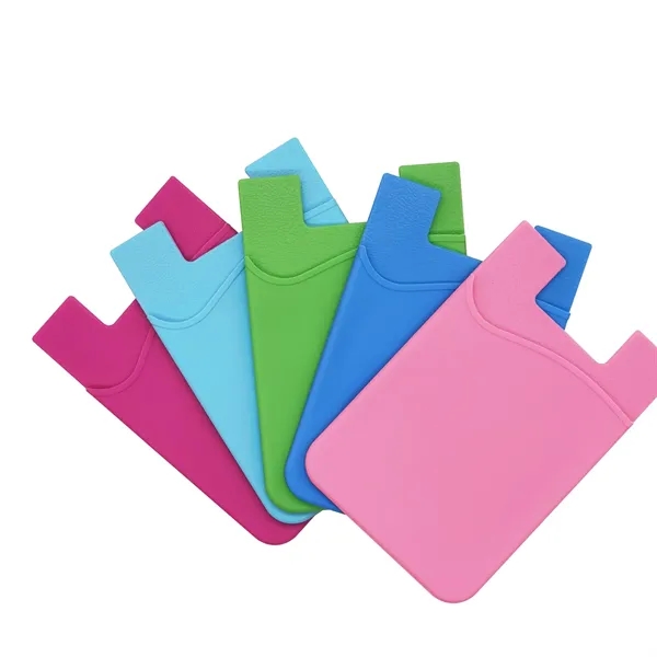 Silicone Cell Phone Wallet - Silicone Cell Phone Wallet - Image 2 of 5