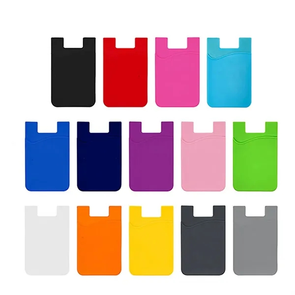 Silicone Cell Phone Wallet - Silicone Cell Phone Wallet - Image 4 of 5