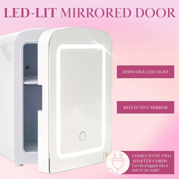 4L Thermoelectric Mini Fridge with LED Mirror - 4L Thermoelectric Mini Fridge with LED Mirror - Image 4 of 10