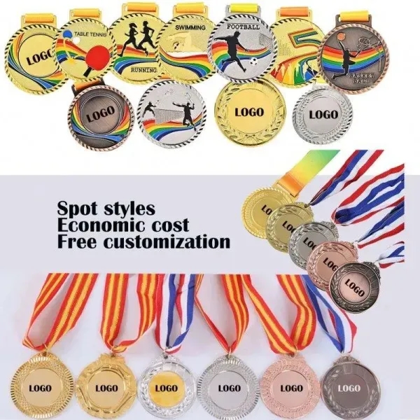 Custom Medal Souvenir with Lanyard - Custom Medal Souvenir with Lanyard - Image 0 of 2
