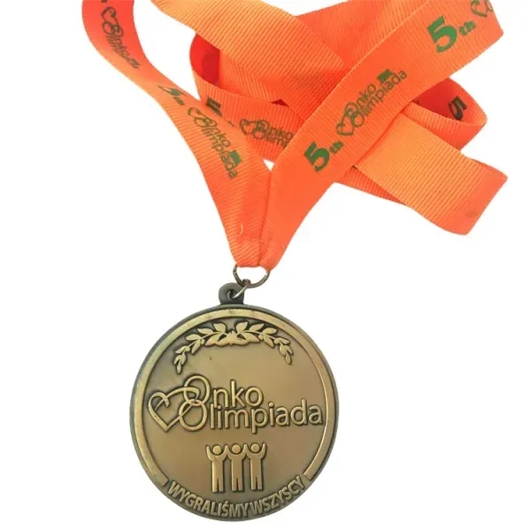 Custom Medal Souvenir with Lanyard - Custom Medal Souvenir with Lanyard - Image 2 of 2
