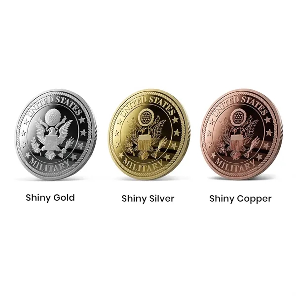 1.25"-3"Custom 3D Die Struck Mint Coins - 1.25"-3"Custom 3D Die Struck Mint Coins - Image 1 of 10