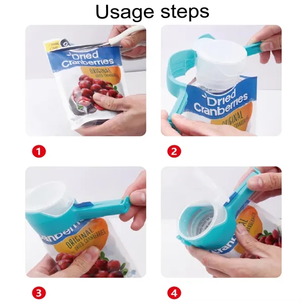Multifunctional Fresh Food Sealing Clip with Lid - Multifunctional Fresh Food Sealing Clip with Lid - Image 2 of 5