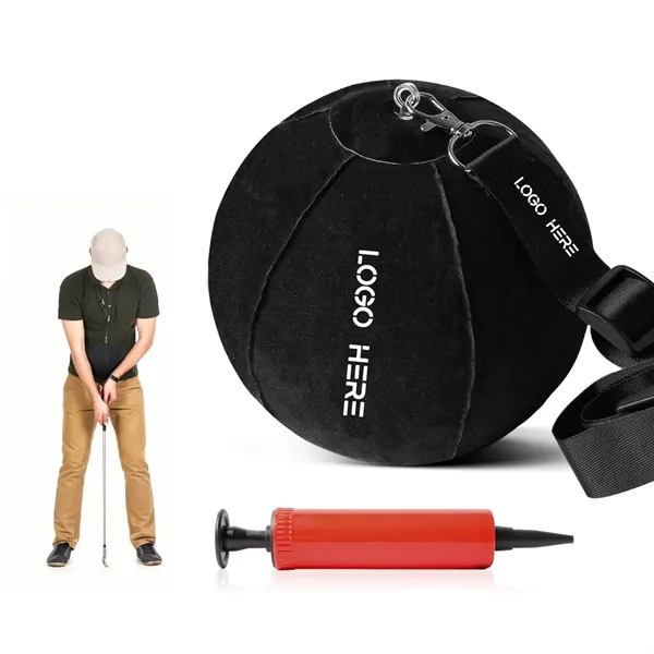 Smart Inflatable Golf Swing Trainer Ball with Pump - Smart Inflatable Golf Swing Trainer Ball with Pump - Image 0 of 6