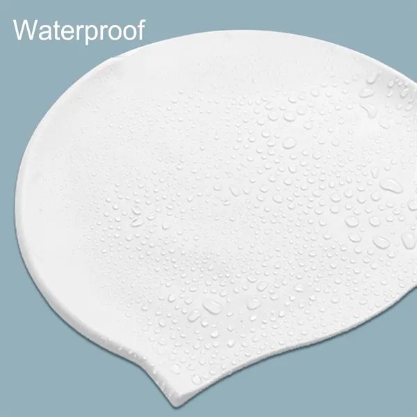 High elasticity silicone swimming cap - High elasticity silicone swimming cap - Image 3 of 5