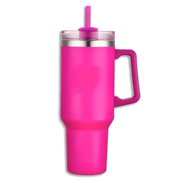 Big Traveler 40 oz Stainless Steel Tumbler - Big Traveler 40 oz Stainless Steel Tumbler - Image 34 of 42