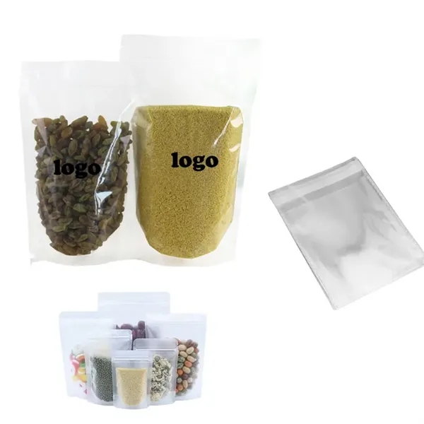 Frosted Transparent Food Bag - Frosted Transparent Food Bag - Image 0 of 3