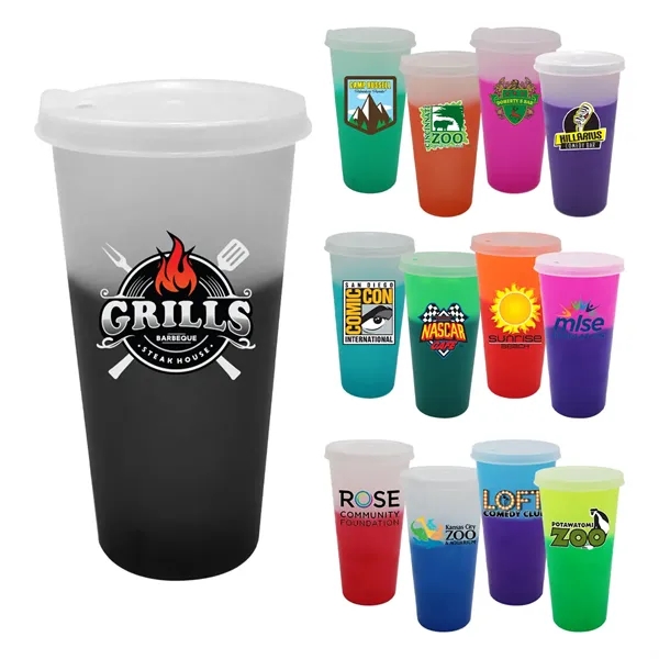 Mood™ 26 oz. Tumbler with Lid - Mood™ 26 oz. Tumbler with Lid - Image 14 of 14