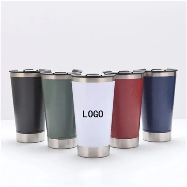 Classic Stay Chill Vacuum Insulated Pint Glass with Lid - Classic Stay Chill Vacuum Insulated Pint Glass with Lid - Image 0 of 4