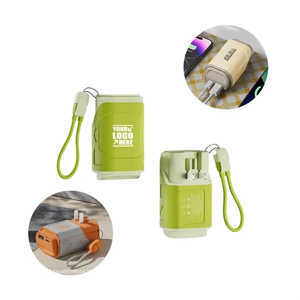 Travel Adapter Power Bank - Travel Adapter Power Bank - Image 0 of 4