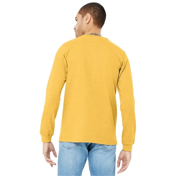 BELLA+CANVAS Unisex Heather CVC Long Sleeve Tee - BELLA+CANVAS Unisex Heather CVC Long Sleeve Tee - Image 83 of 145