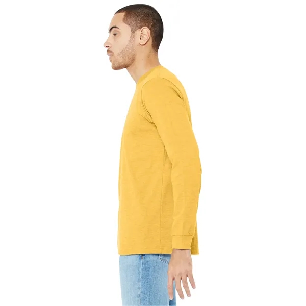BELLA+CANVAS Unisex Heather CVC Long Sleeve Tee - BELLA+CANVAS Unisex Heather CVC Long Sleeve Tee - Image 85 of 145