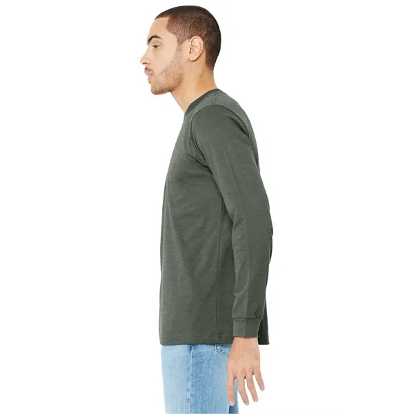 BELLA+CANVAS Unisex Heather CVC Long Sleeve Tee - BELLA+CANVAS Unisex Heather CVC Long Sleeve Tee - Image 103 of 145