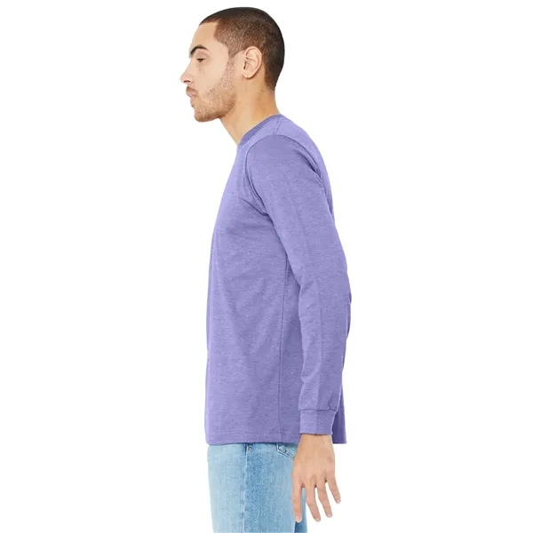 BELLA+CANVAS Unisex Heather CVC Long Sleeve Tee - BELLA+CANVAS Unisex Heather CVC Long Sleeve Tee - Image 116 of 145