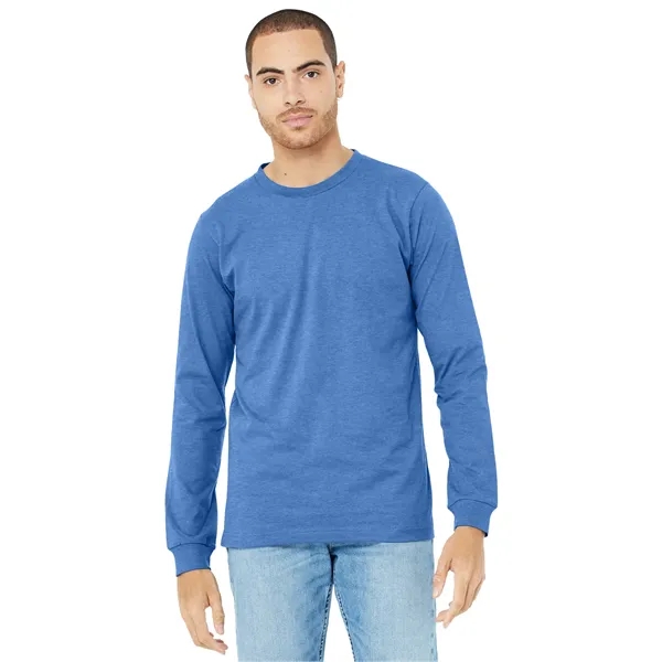 BELLA+CANVAS Unisex Heather CVC Long Sleeve Tee - BELLA+CANVAS Unisex Heather CVC Long Sleeve Tee - Image 122 of 145