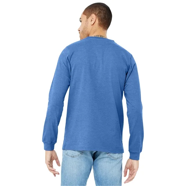 BELLA+CANVAS Unisex Heather CVC Long Sleeve Tee - BELLA+CANVAS Unisex Heather CVC Long Sleeve Tee - Image 123 of 145