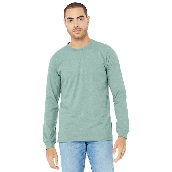 BELLA+CANVAS Unisex Heather CVC Long Sleeve Tee - BELLA+CANVAS Unisex Heather CVC Long Sleeve Tee - Image 125 of 145