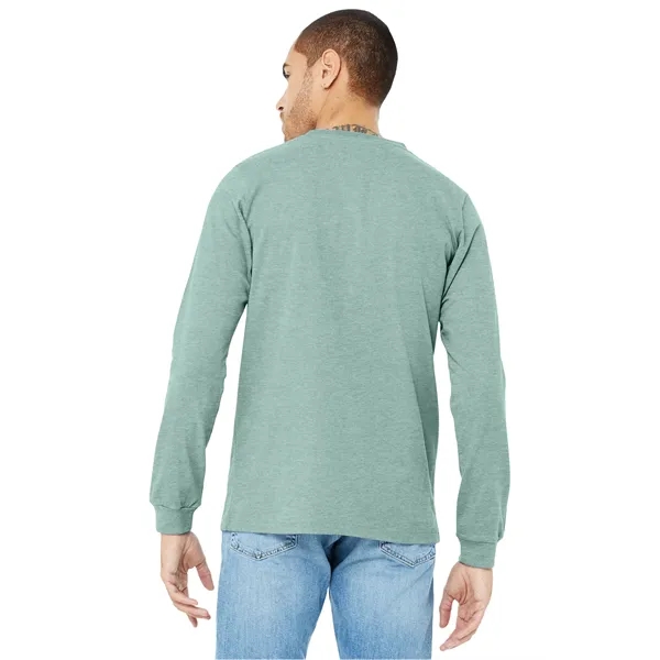 BELLA+CANVAS Unisex Heather CVC Long Sleeve Tee - BELLA+CANVAS Unisex Heather CVC Long Sleeve Tee - Image 126 of 145